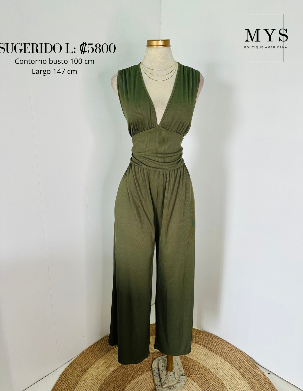 Enterizo verde