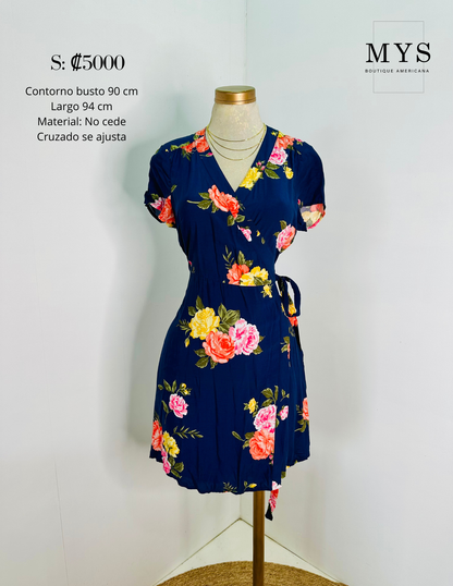 Vestido cruzado