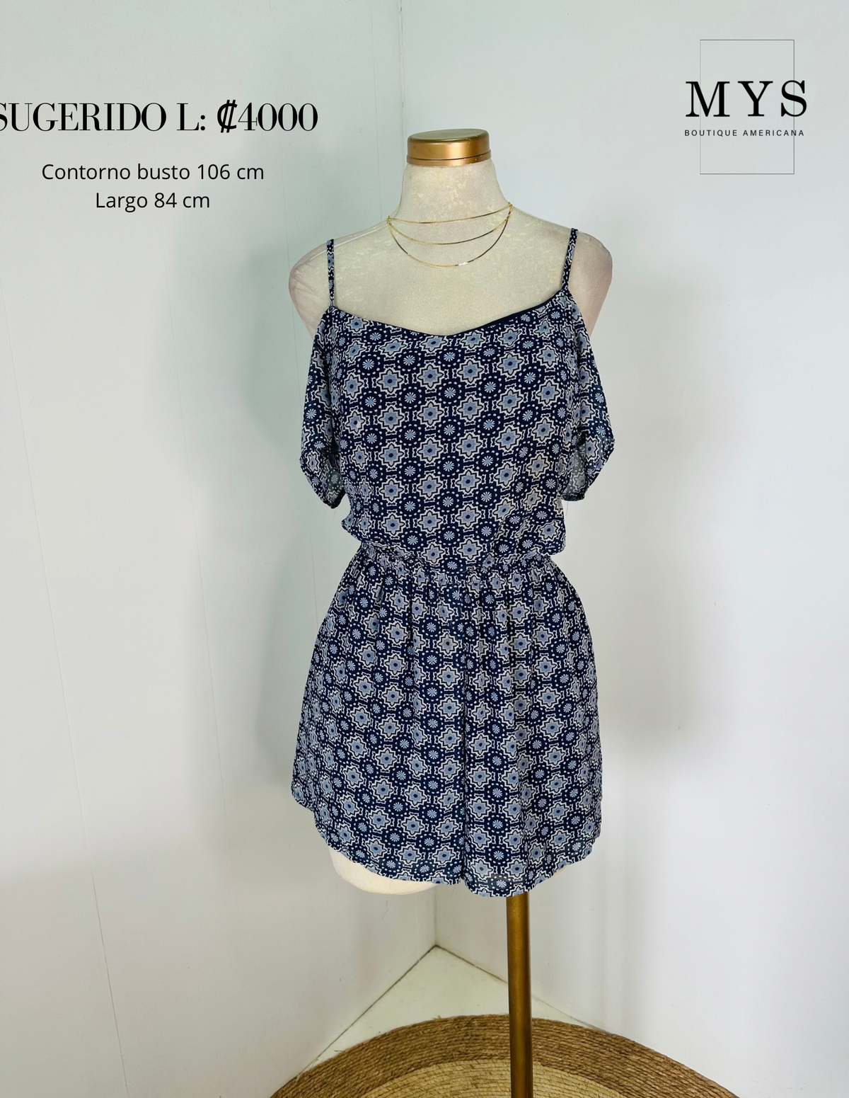 Enterizo estampado