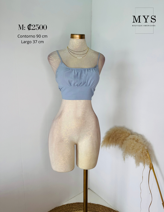 Blusa celeste