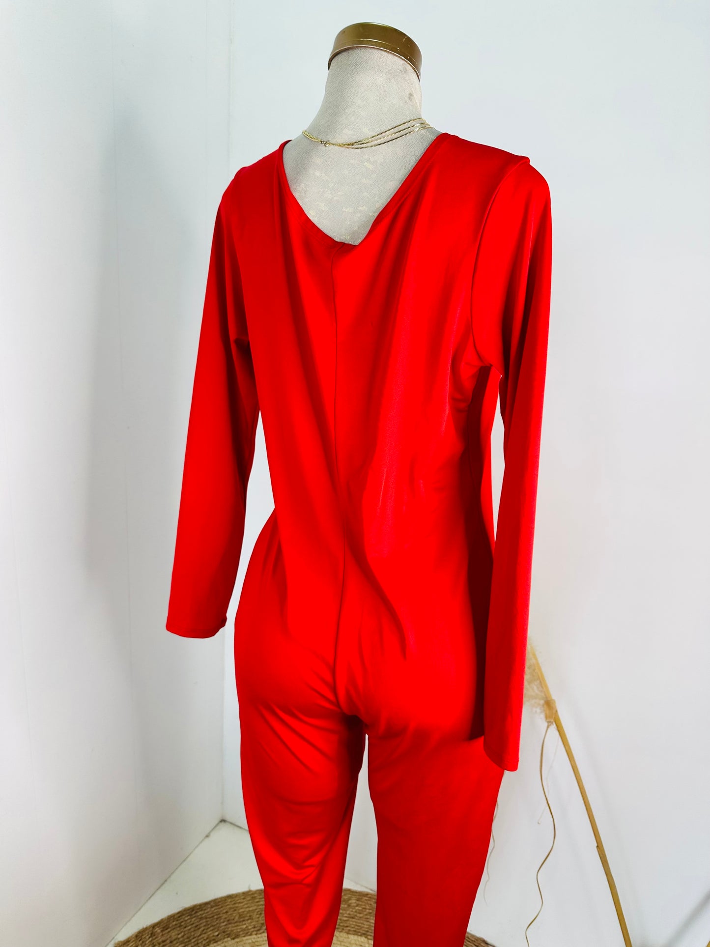 Enterizo rojo