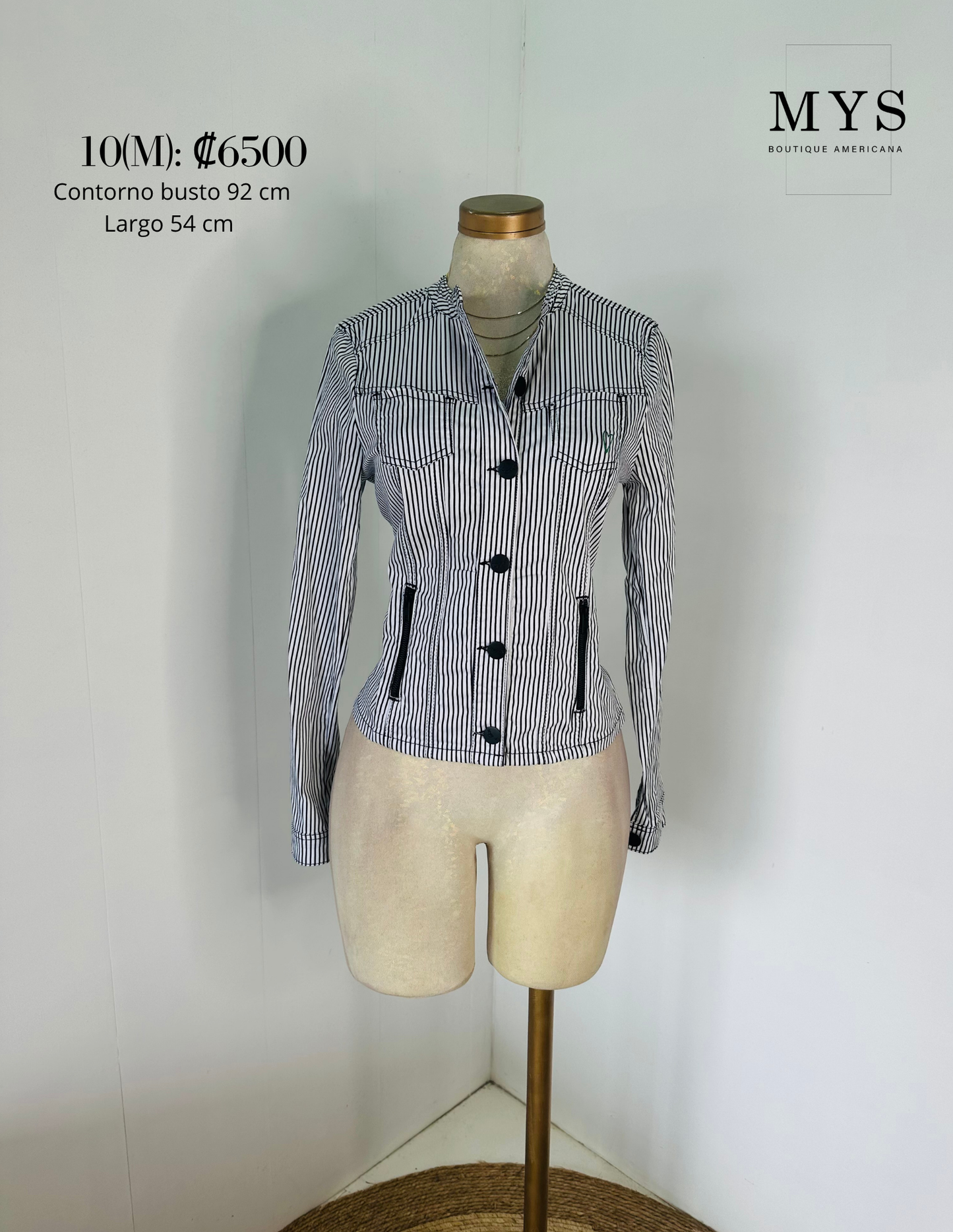 Blazer rayas
