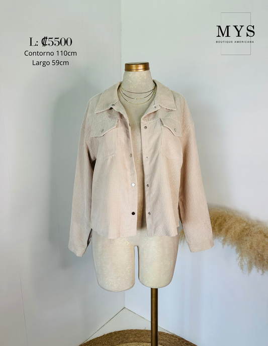 Camisera tipo Jacket