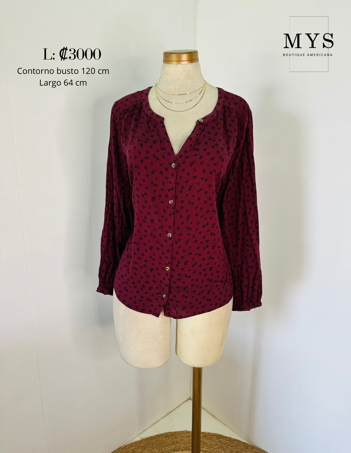 Blusa vino
