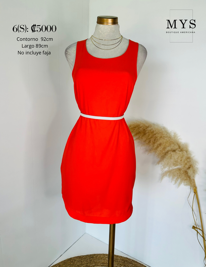 Vestido naranja