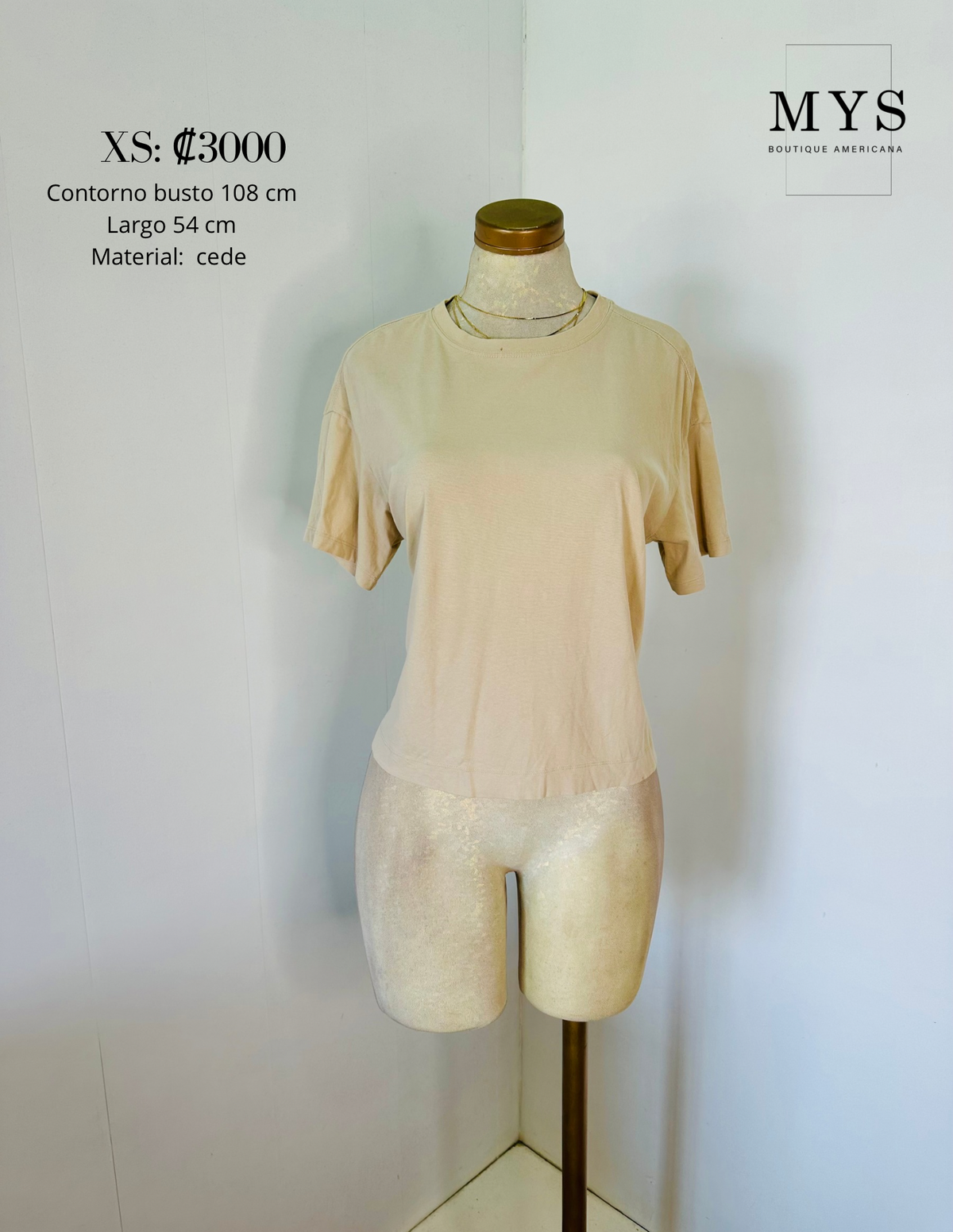 Blusa oversize