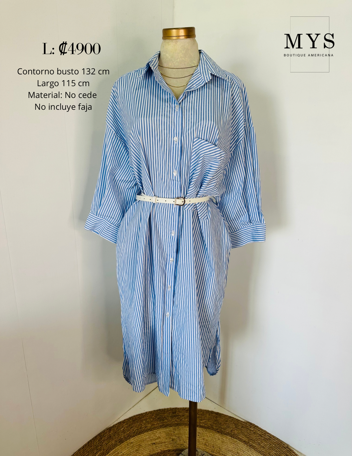 Vestido camisero