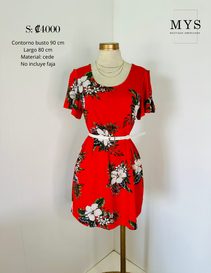 Vestido flores