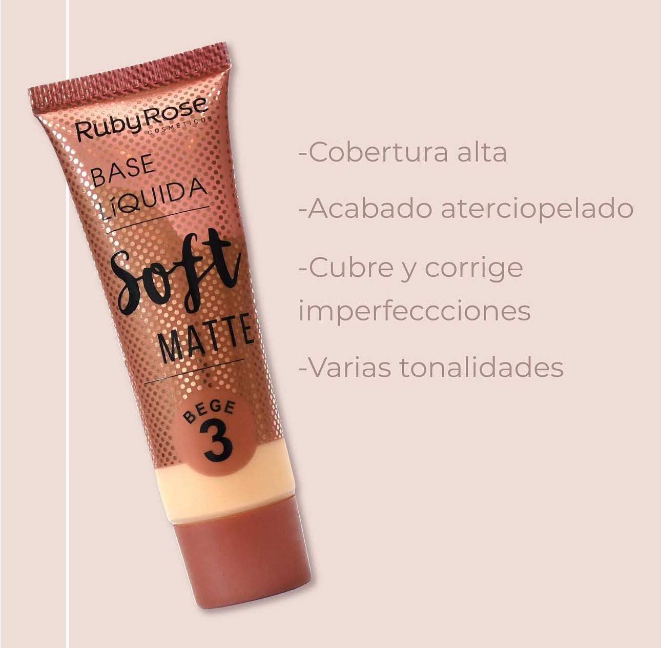Base Ruby Rose Tono 3