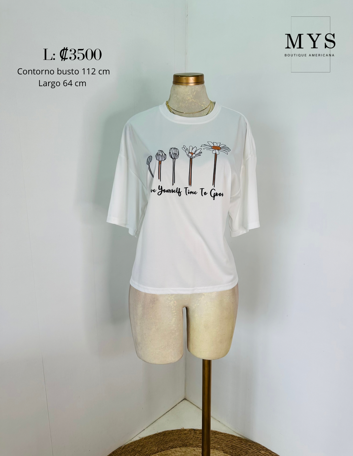 Blusa flores