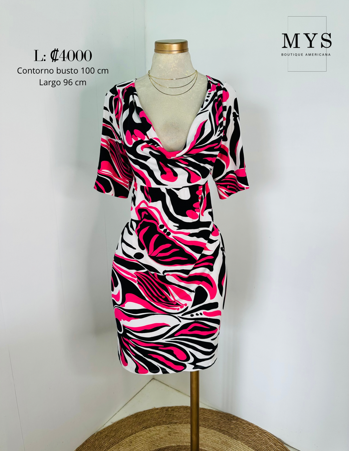 Vestido estampado