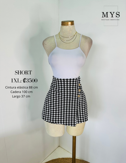 Falda short