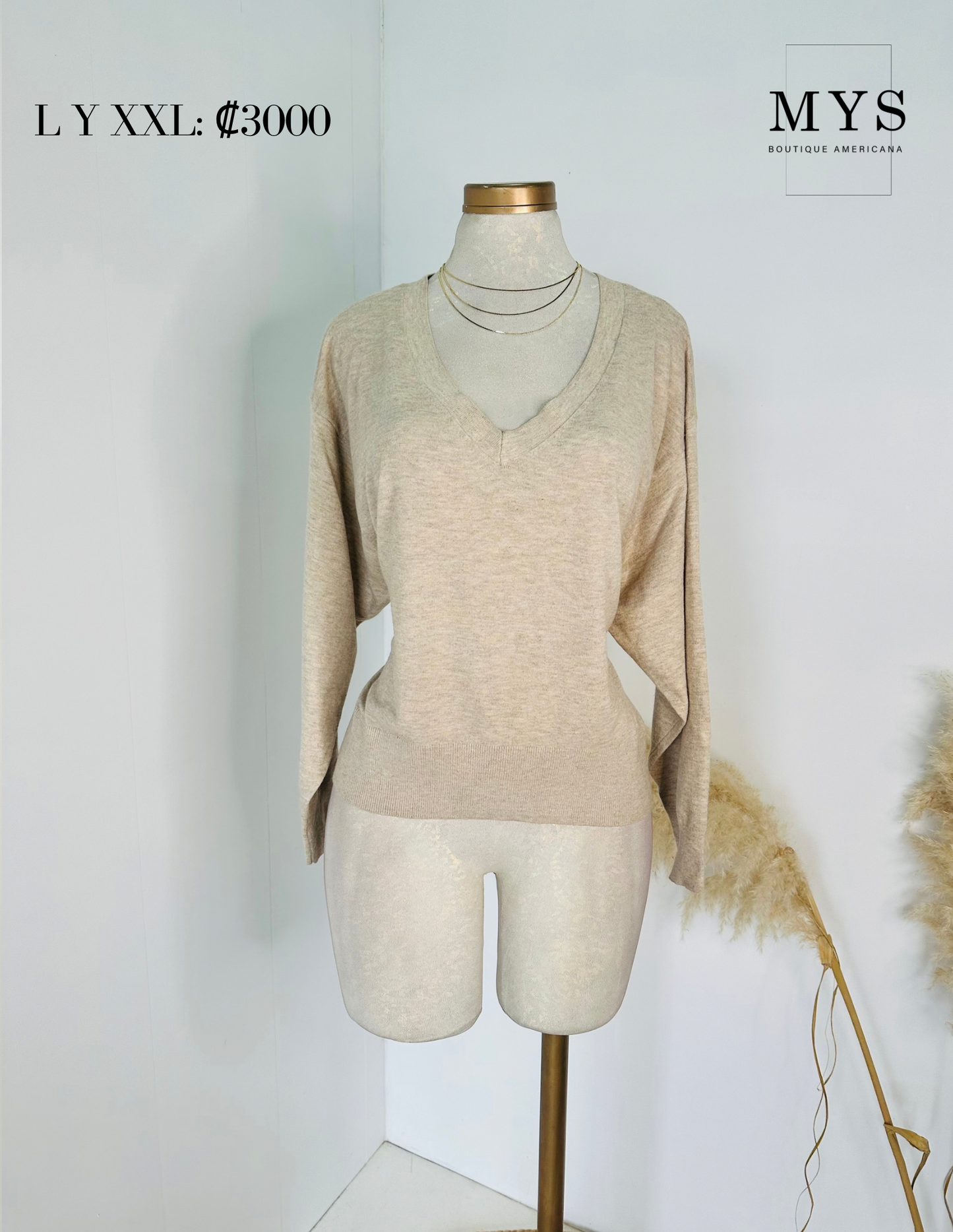 Blusa disponible en L