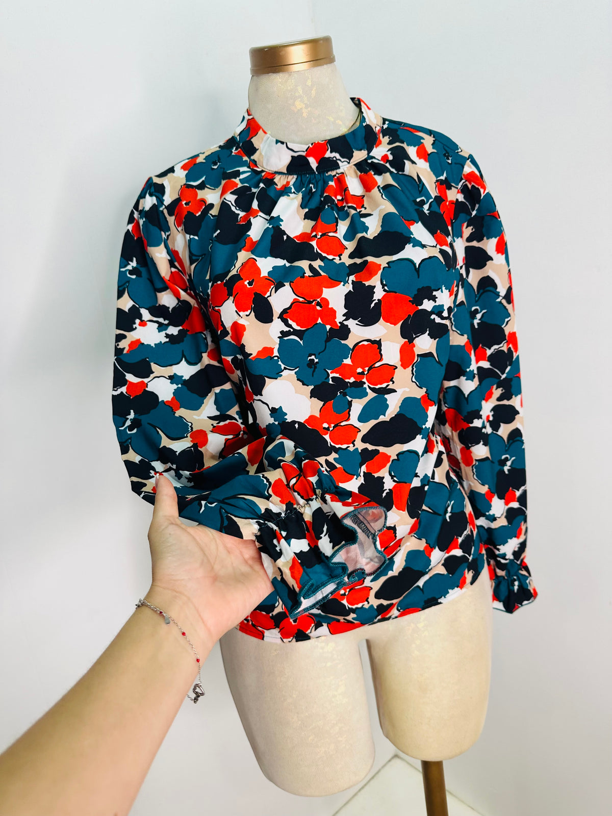 Blusa flores