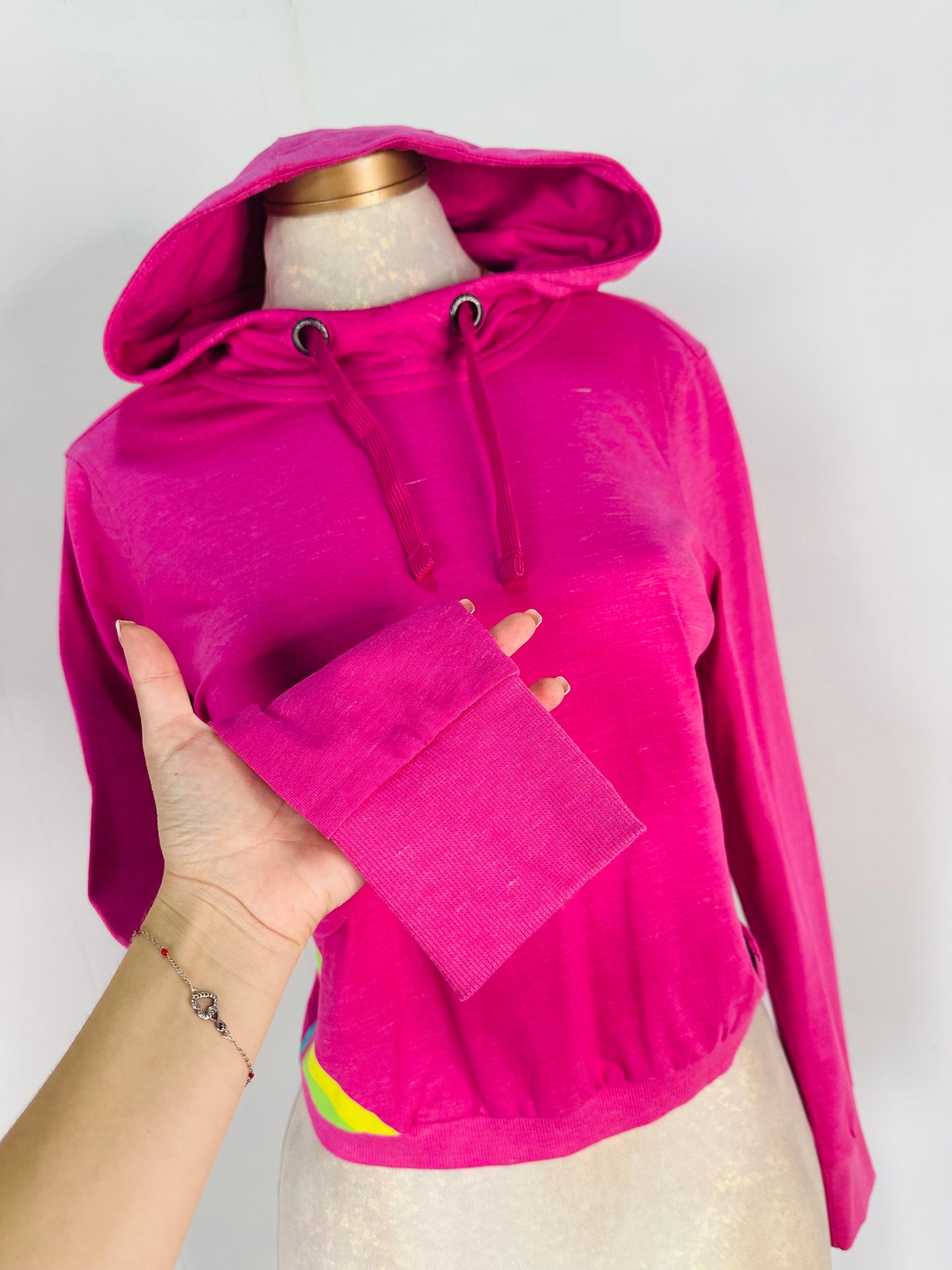 Abrigo fucsia