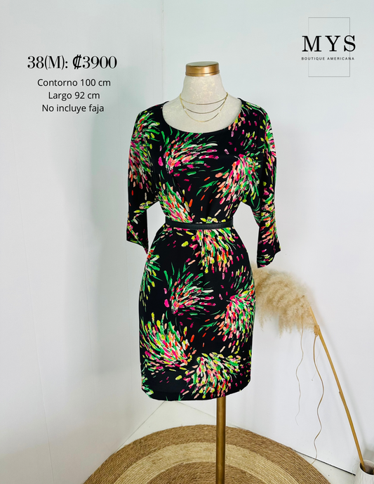 Vestido negro colores