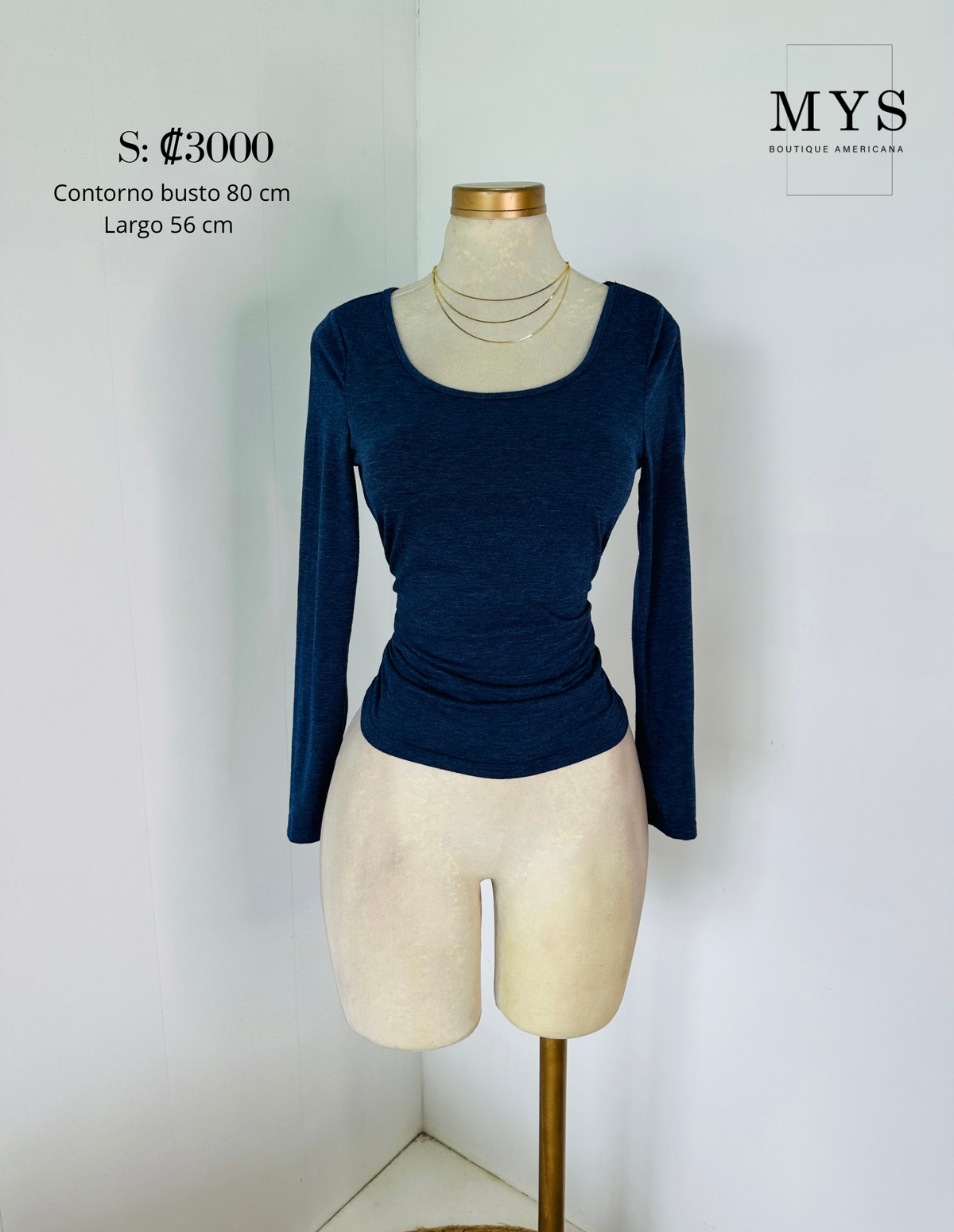 Blusa azul