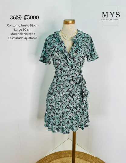 Vestido cruzado