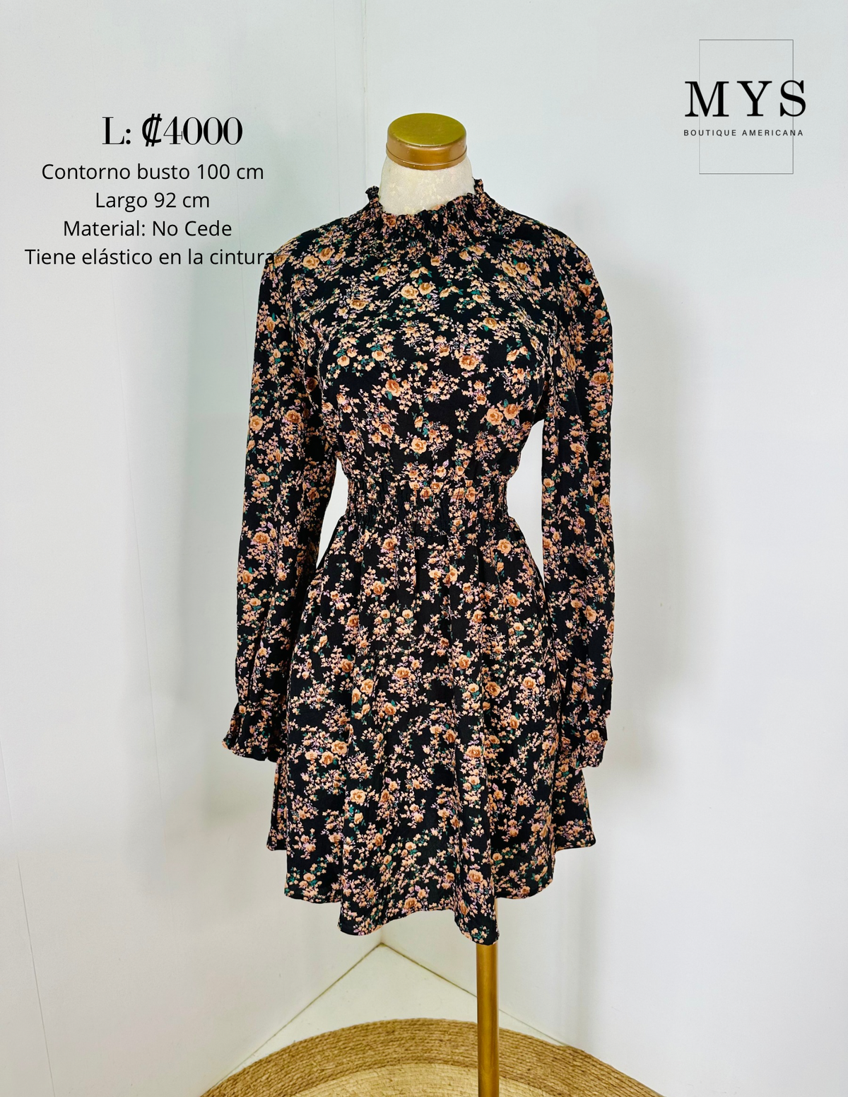 Vestido flores