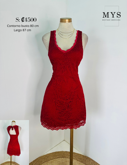 Vestido encaje