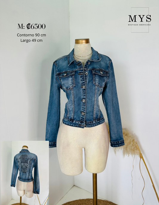 Jacket mezclilla