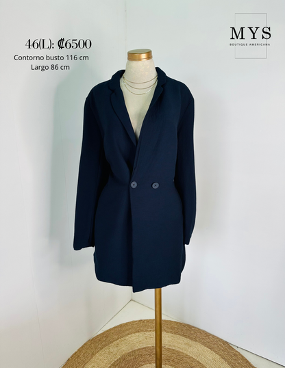 Blazer tipo gabardina