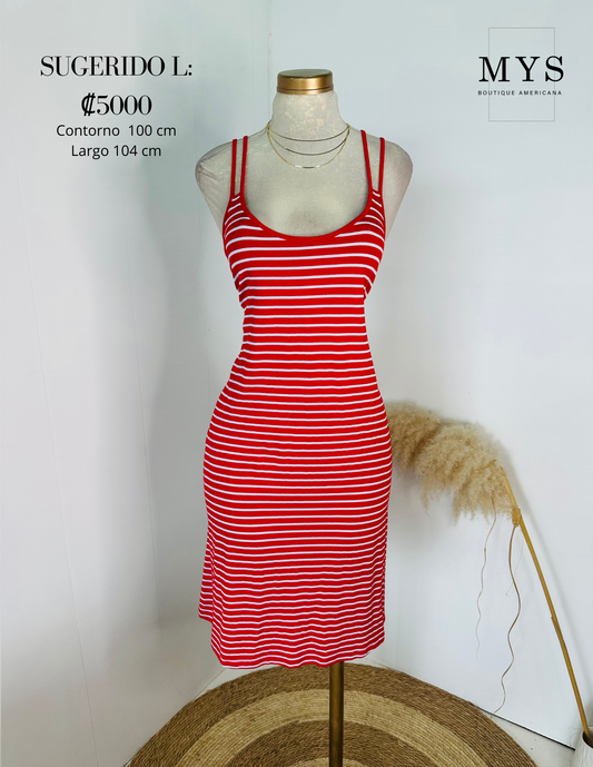 Vestido rayas
