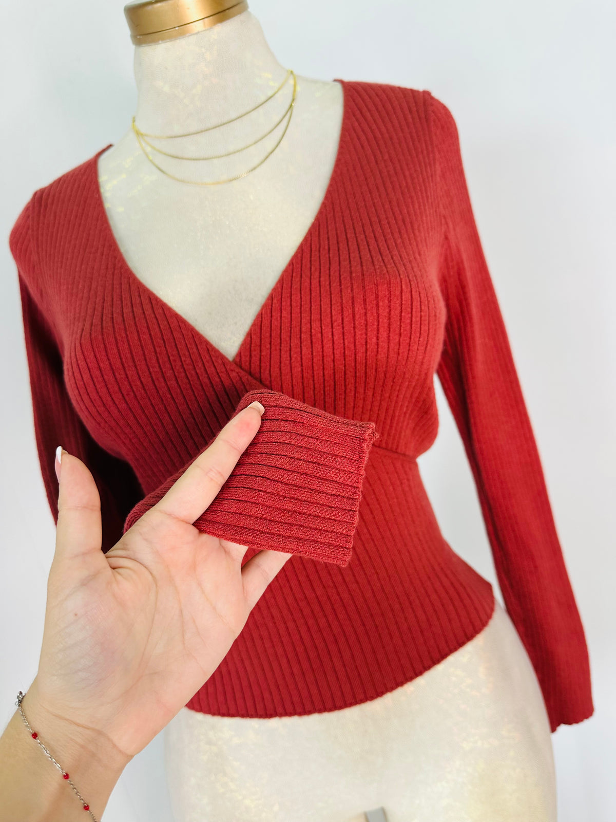 Blusa cruzada