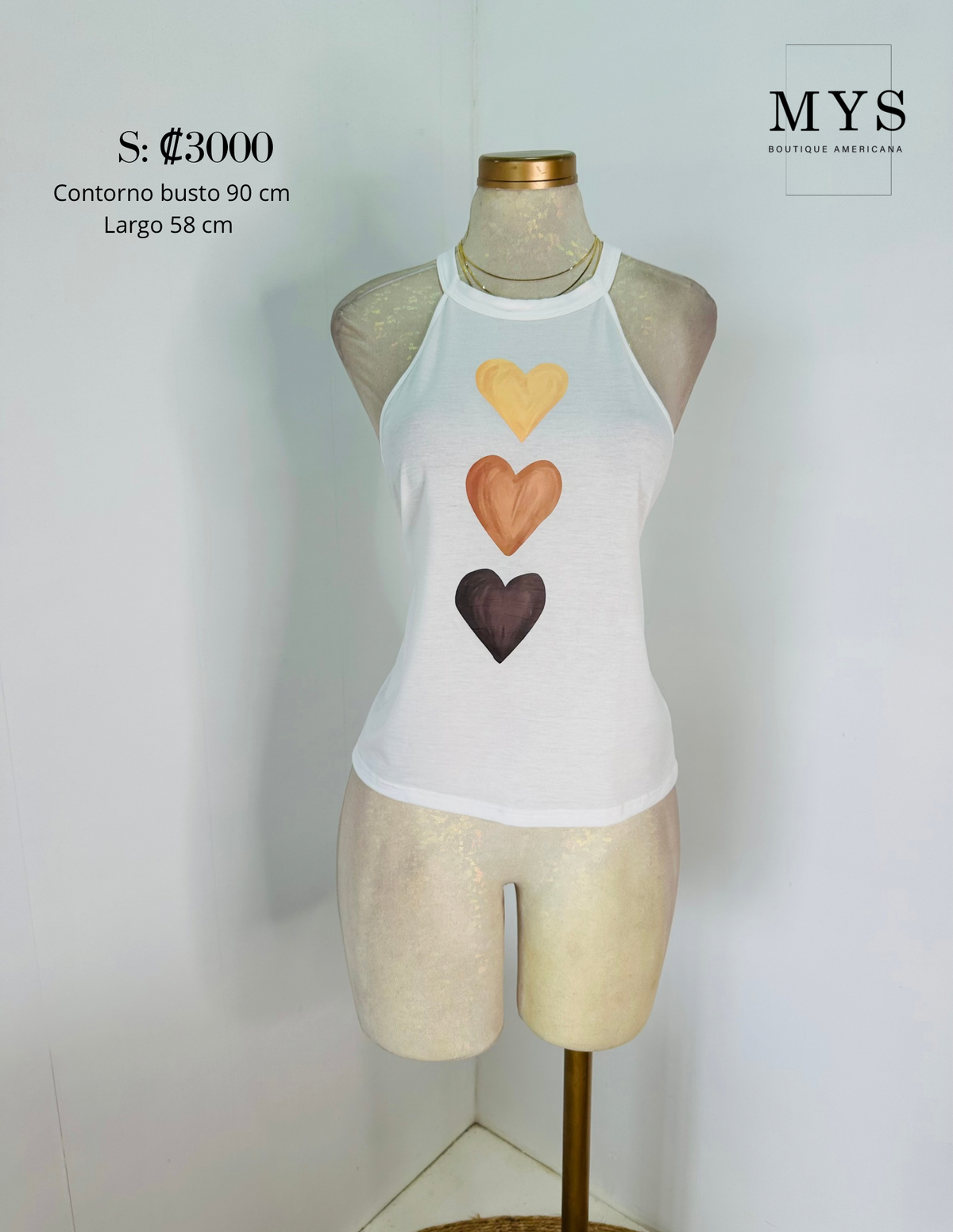 Blusa corazón