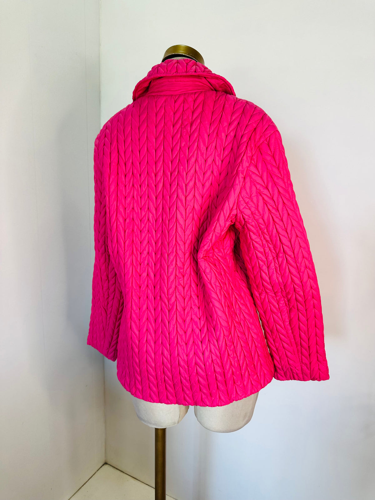 Abrigo fucsia