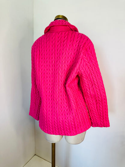 Abrigo fucsia