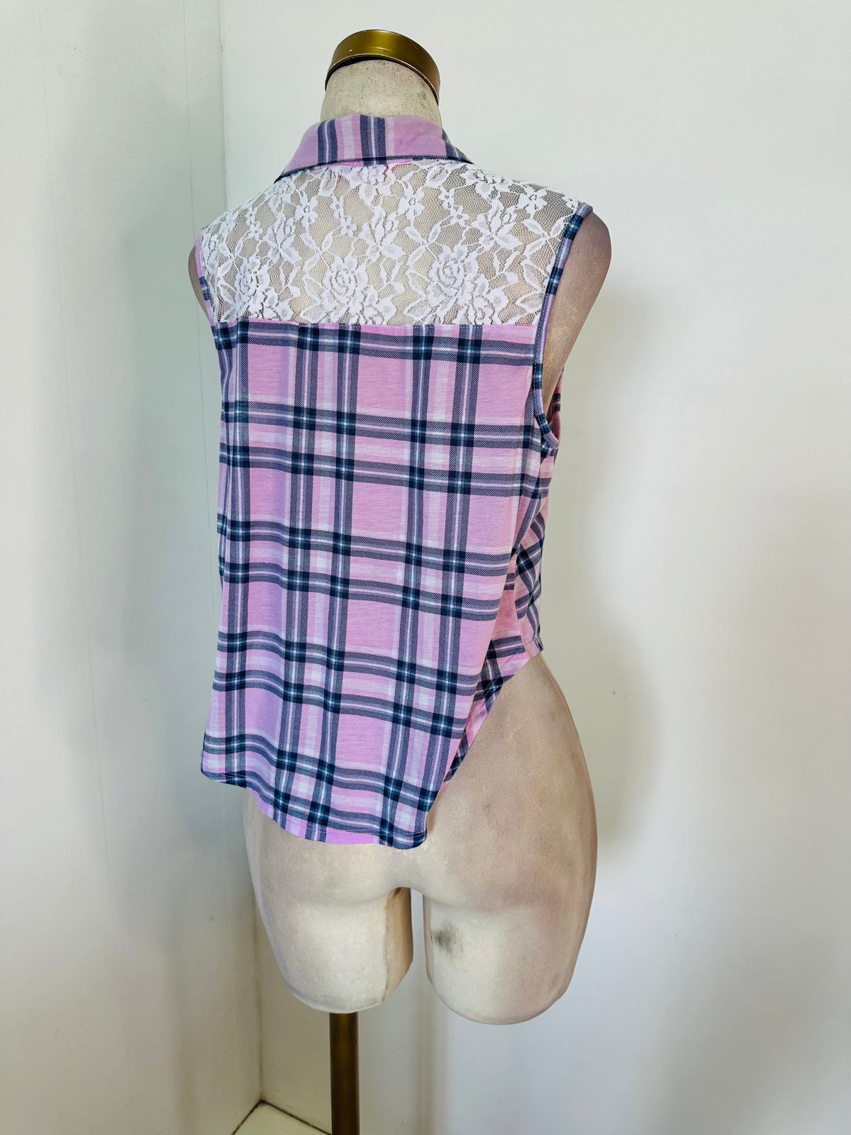 Blusa cuadros